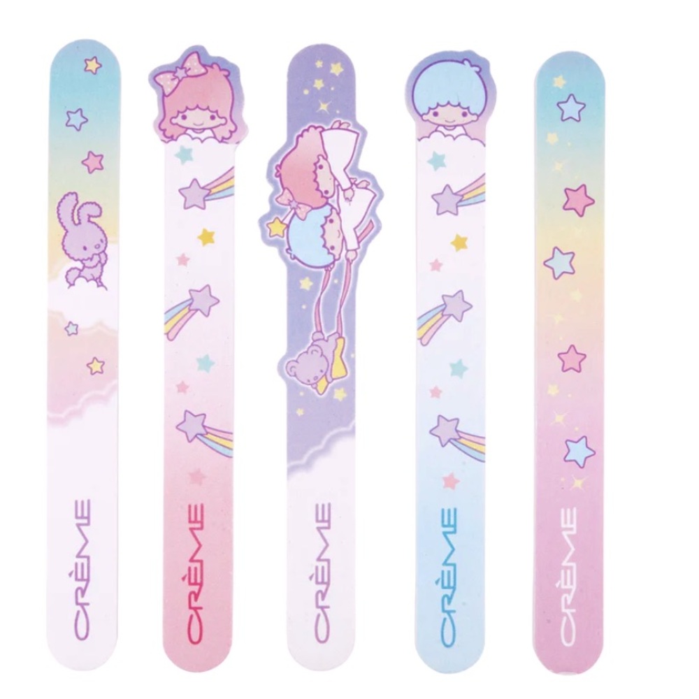 🆕 The Crème Shop Little Twin Stars Easy Shape - Double-Sided Nail Files